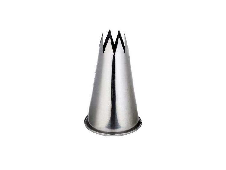 BOCCHETTE INOX FORO STELLA  3MM 