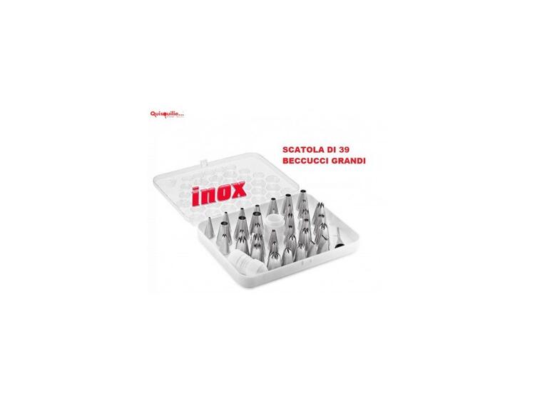 SCATOLA BOCCHETTE INOX PZ.36+2 SPE. 