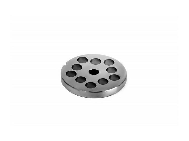 PIASTRA INOX TRITACARNE DIAMETRO 8 FORI 4,5 