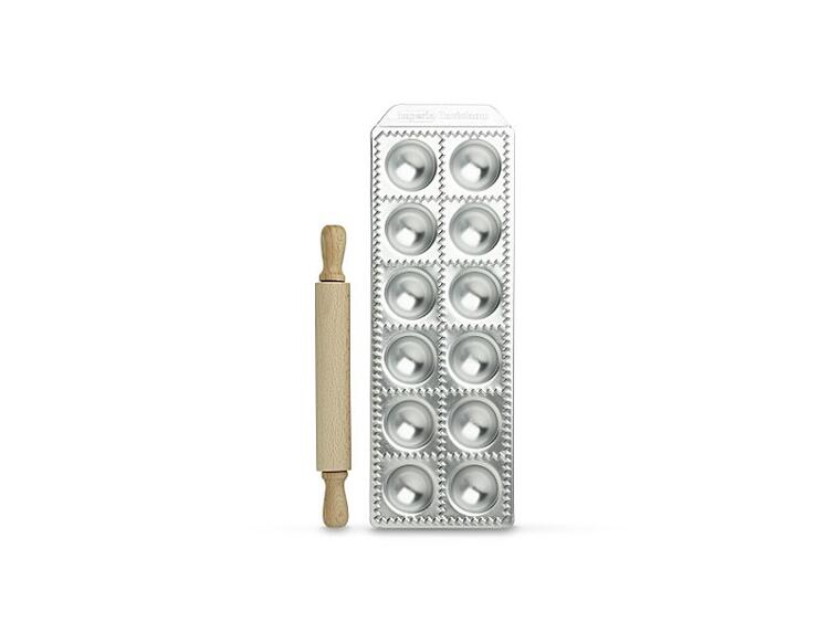 RAVIOLAMP STAMPO PER PASTA RIPIENA 12 RAVIOLI CHEF