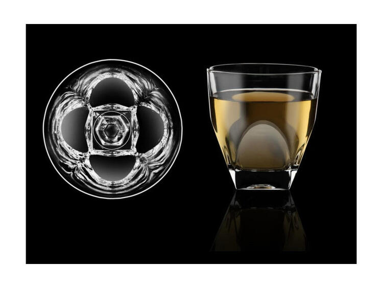 ANTEA PZ.6 BICCHIERI 2 TOPAZIO 