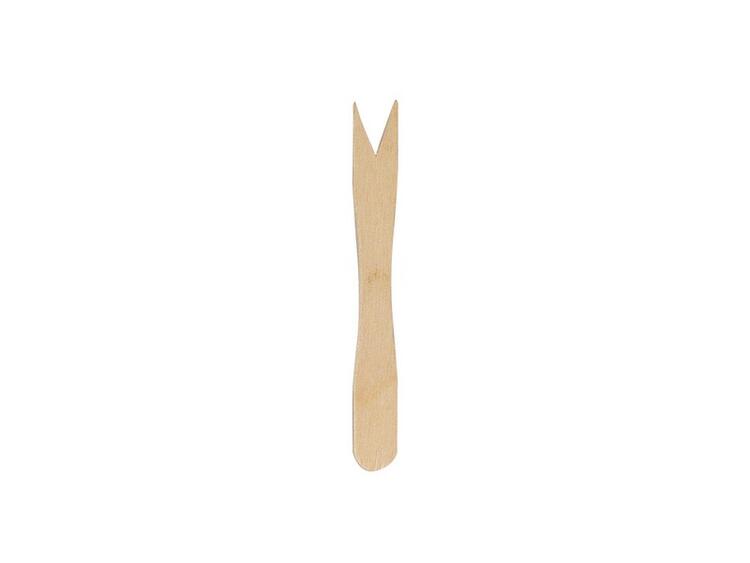 FORCHETTINA A 2 PUNTE LEGNO PZ.1000 