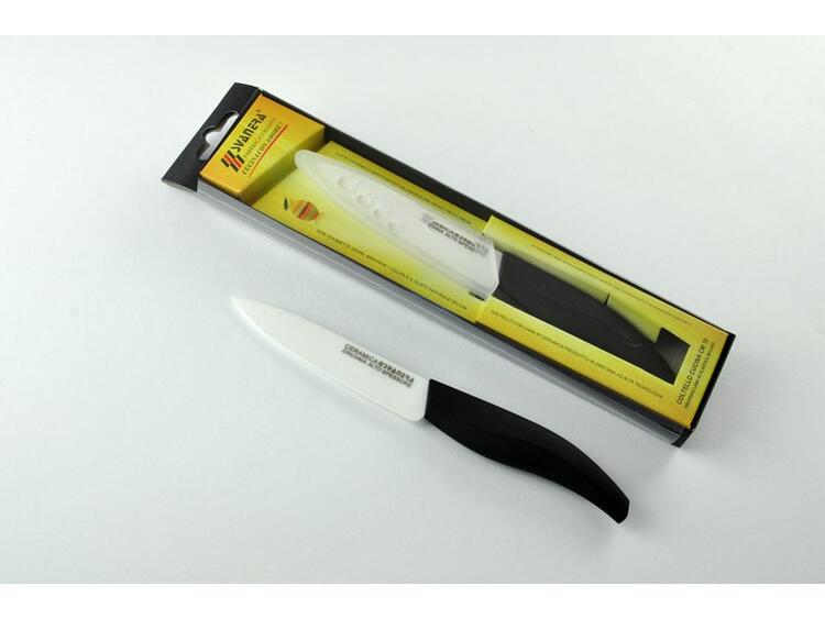 COLTELLO CUCINA CM.10 CERAMICA NERO 