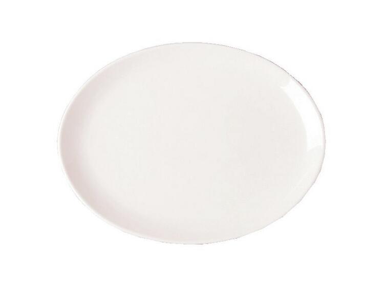 NANO PIATTO OVALE PORCELLANA CM 35,1X26,4 