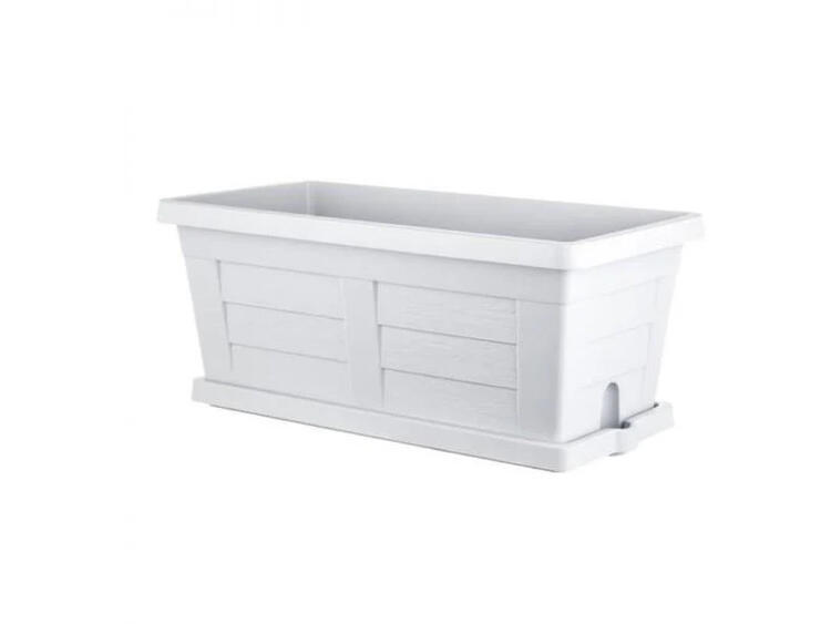 FIORIERA LEGNO C/SOTTOVASO 40 GHIAC 