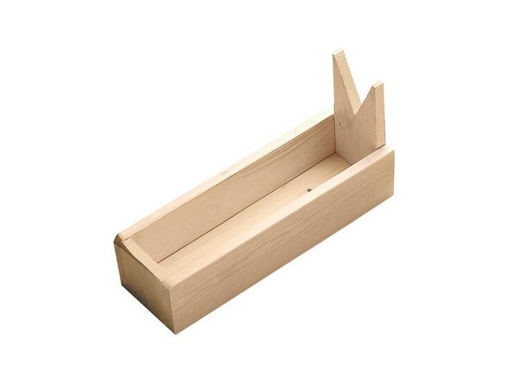 TAGLIAPROSCIUTTO IN LEGNO MASSICCIO DI ABETE 40X10 CM 