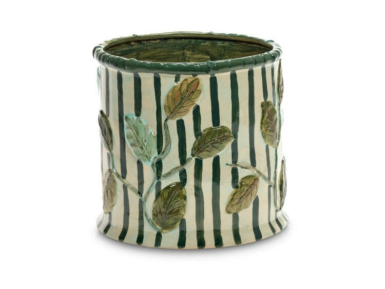 VASO FIORI 11 GREEN BEIGE 