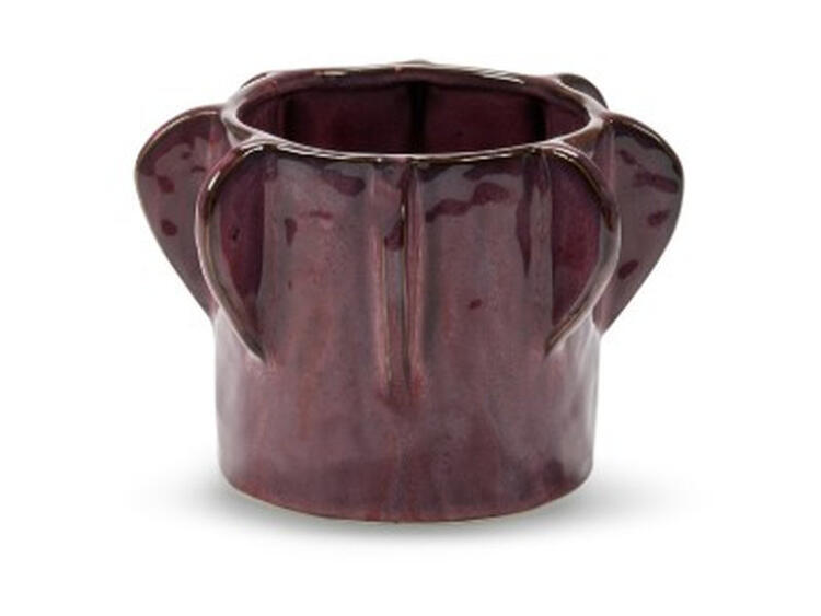 VASO FIORI 02 S AUBERGINE MOLLY 
