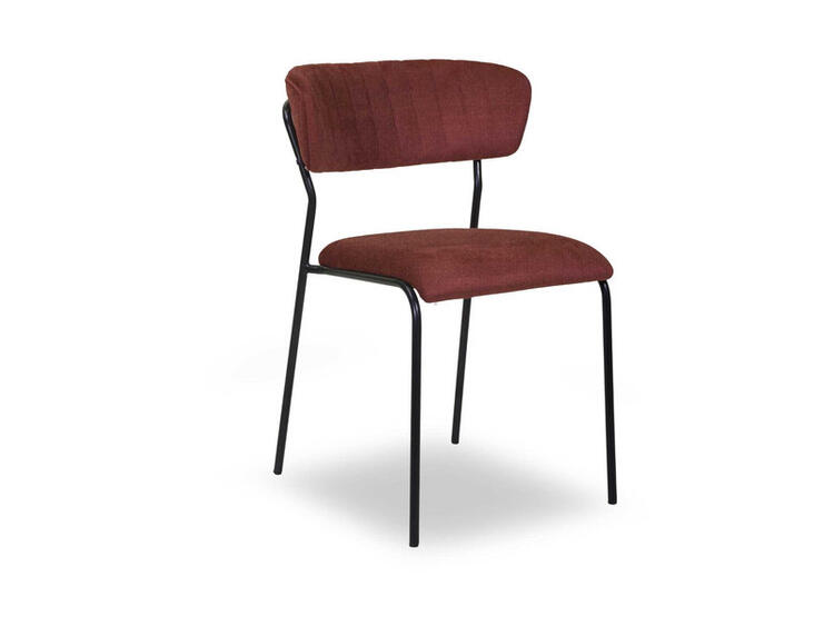 SEDIA TESSUTO GABY MATTONE STRUT.NE 