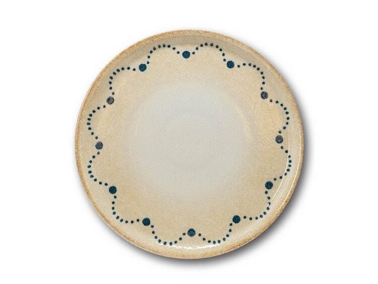 NAPOLI TABLE PIATTO PIZZA PORCELLANA ROTONDO CM 31 