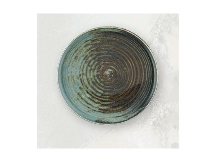 RADIAL PIATTO FRUTTA PORCELLANA DECORATO CM 21 