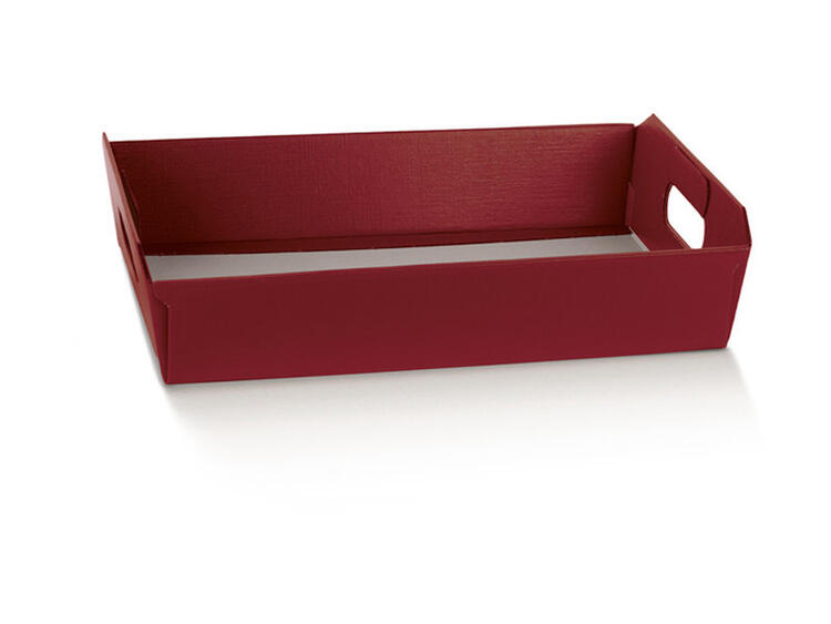 CESTO 310X220X90 FIBRA BORDEAUX 