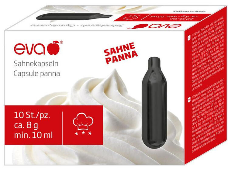 CAPSULE PZ.10 PANNA NERO EVA 