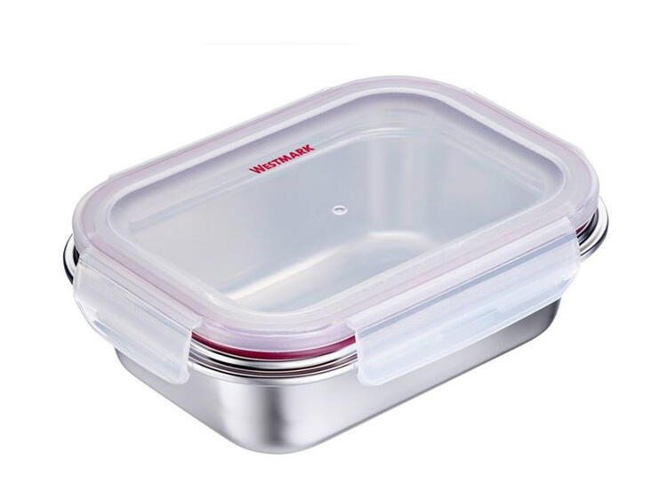 CONTENITORE INOX + COPERCHIO  600ML 