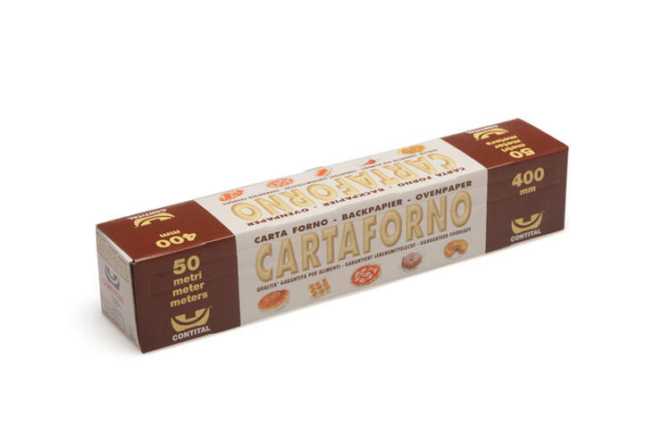 ROTOLO CARTA DA FORNO MT.50 SCATOLATA 