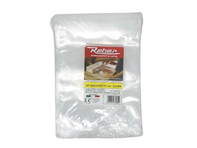 BUSTA 50 SACCHETTI GOFFRATI 12X20 