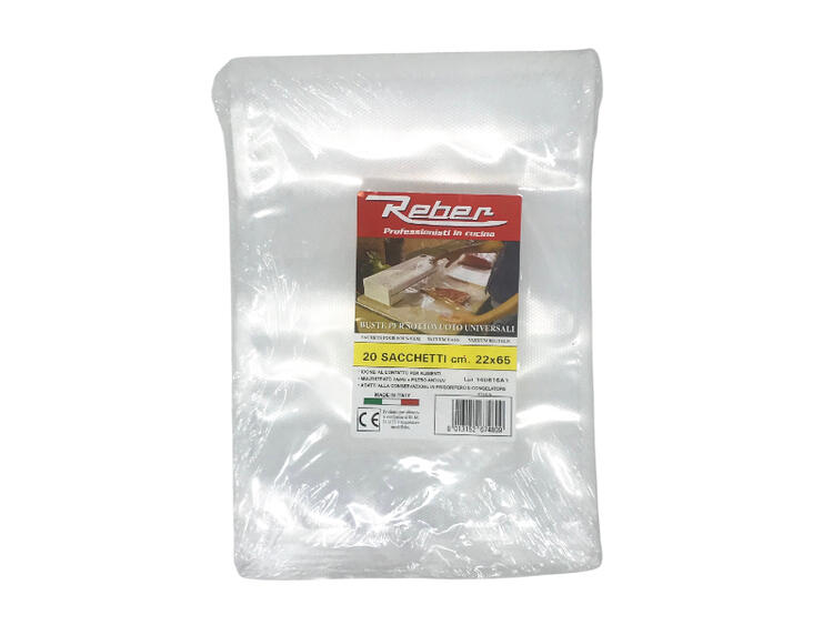 BUSTA  20 SACCHETTI 22X65 REBER 