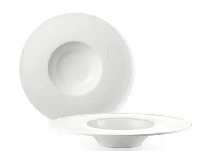 ANJA BIANCO PIATTO FONDO DEGUSTAZIONE PORCELLANA CM 28,5
