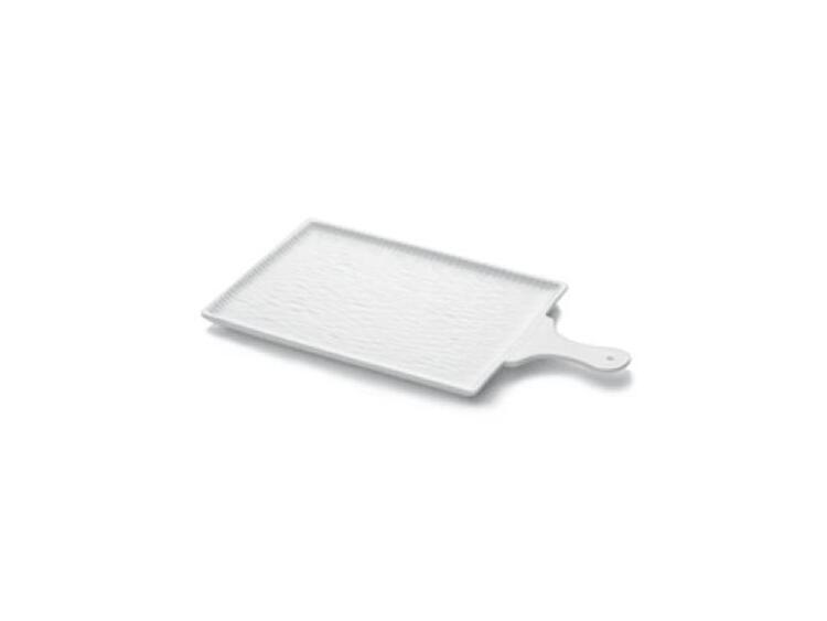 MYTHOS SKIN TAGLIERE RETTANGOLARE BIANCO 35X19 CM