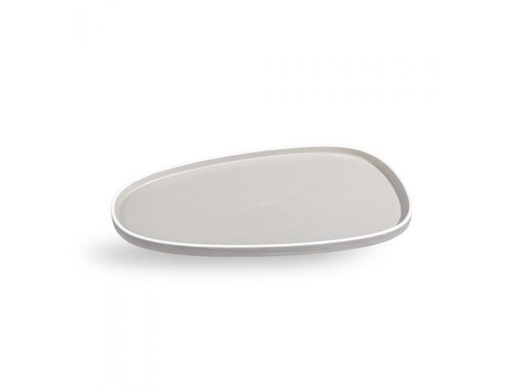 CONVIVIO GREY VASSOIO RETTANGOLARE 33,5X20 