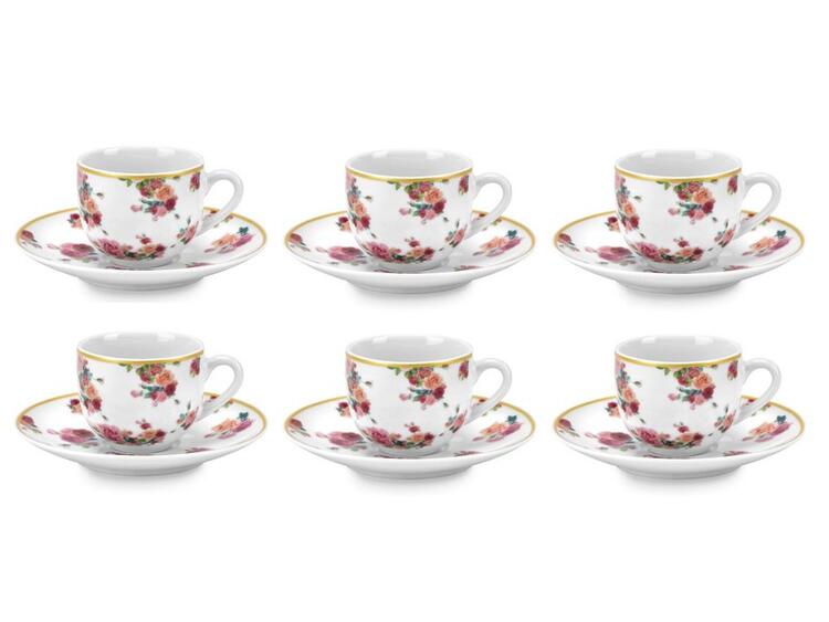 ROSEMARY SET 6 TAZZE CAFFE C/P 100 