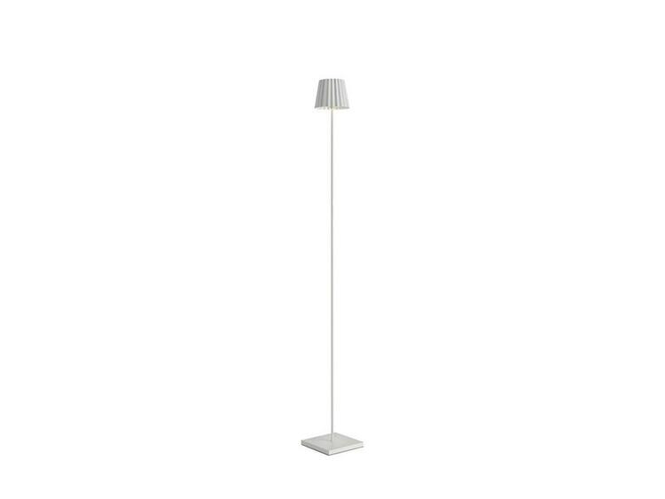 OUTDOOR FLOOR LAMP TROLL WHITE 