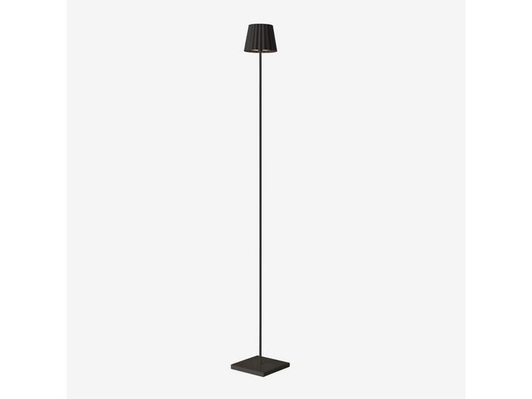 OUTDOOR FLOOR LAMP TROLL BLACK 