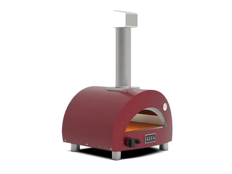 FORNO LINEA MODERNO 3 PIZZE GAS ROS 