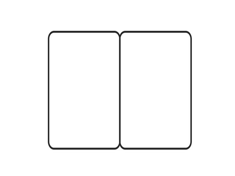 DOPPIA BUSTA KRISTAL X P.MENU  A4 