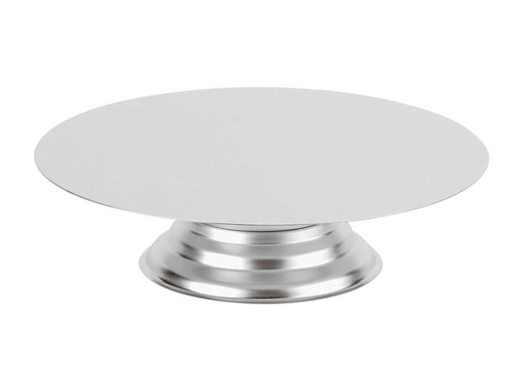 ALZATA TORTA CM.30 H.10 INOX 