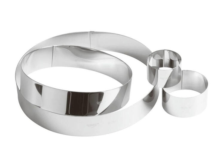 ANELLO PER MOUSSE INOX CM. 6