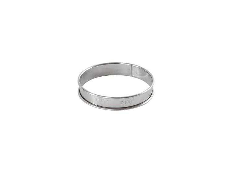 ANELLO PER TORTE CM.10 H. 2 INOX 
