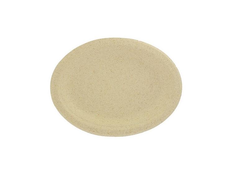 ECOKAY PIATTO OVALE FIBRA CELLULOSA BIANCO 26X20 CM PEZZI 400