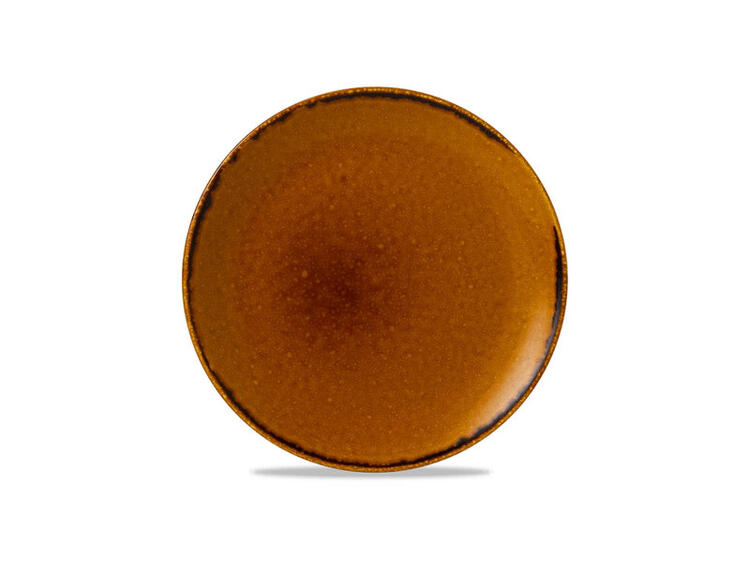 HARVEST BROWN COUPE PLATE 
