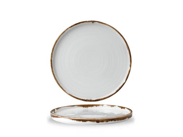 HARVEST NATURAL WALLED PLATE 