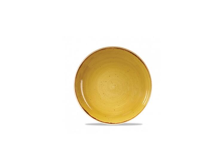 STONECAST MUSTARD PIATTO FONDO 24,8 