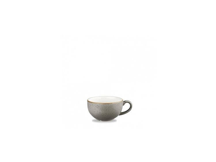 STONECAST GREY CAPPUCCINO CUP 