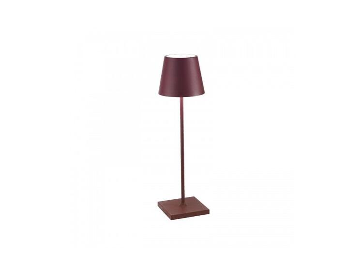 POLDINA LAMPADA PRO TAVOLO BORDEAUX 