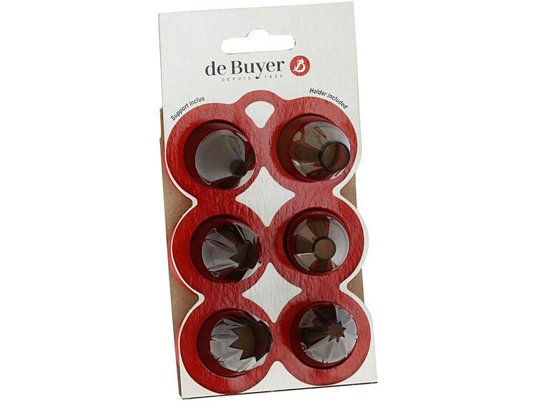 SET CLASSIC 6 BOCCHETTE IN TRITAN E SUPPORTO FLESSIBILE