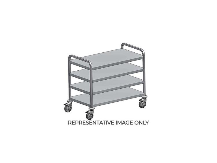 CARRELLO 3 P. INOX STAMP. 83X50 