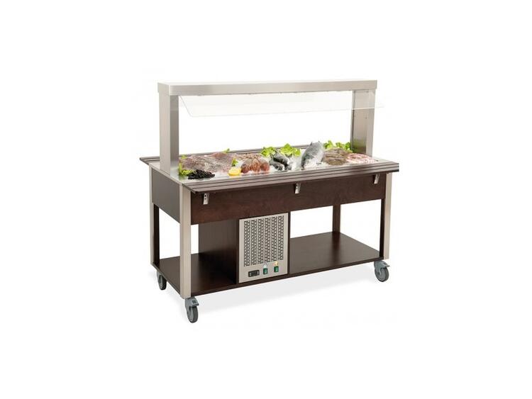 BUFFET FREDDO C/PAR./LED 6X1/1 MENS 