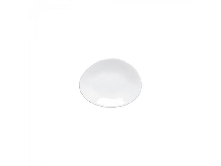 OVAL PLATE CM.16 LIVIA WHITE 