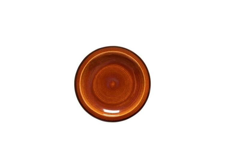 SALAD PLATE CM.20 POTERIE CARAMEL 