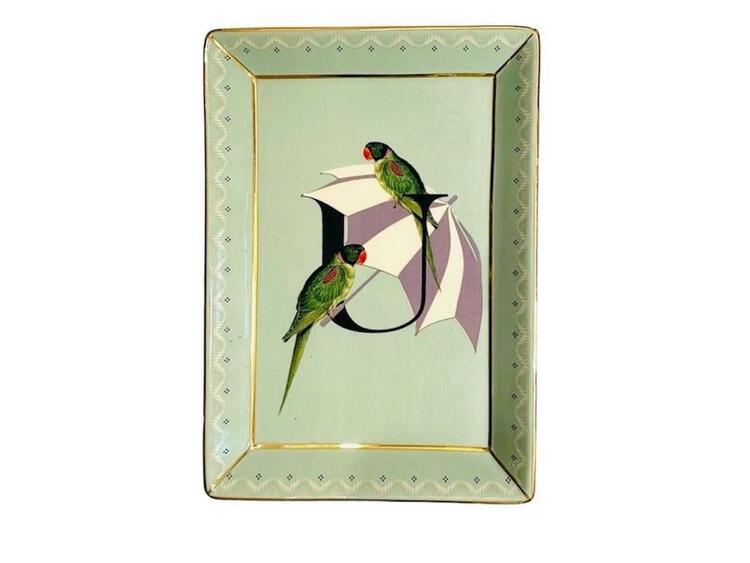 APLHABET TRINKET UMBRELLA BIRD 