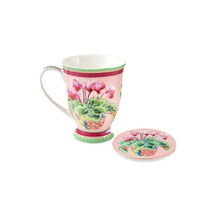 JARDINI MUG C/SOTTOTAZZA 300ML CYCL 