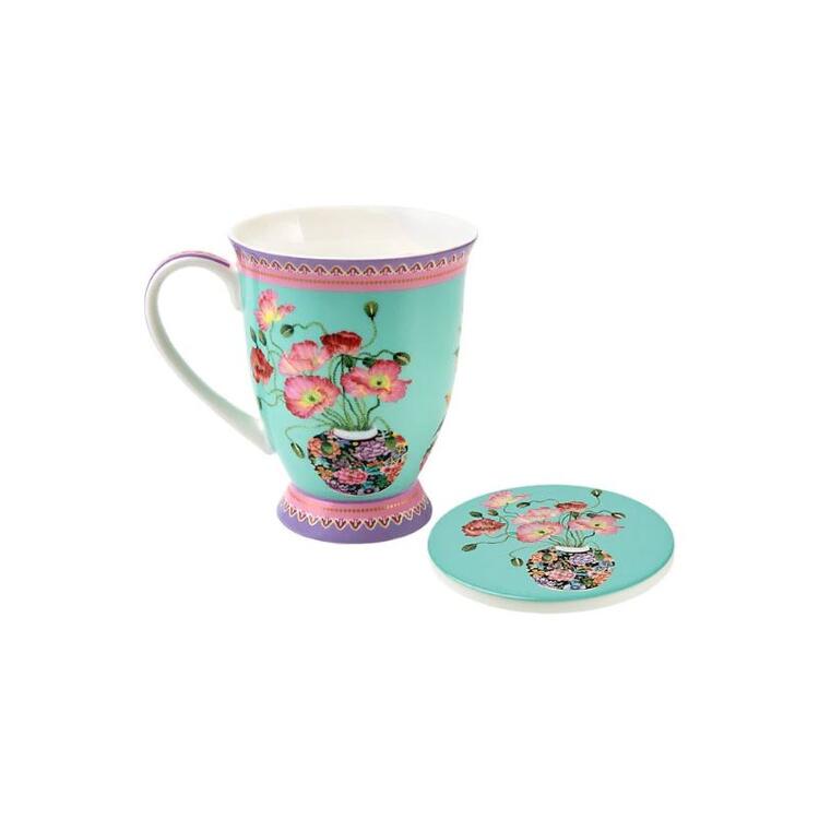 JARDINI MUG C/SOTTOTAZZA ML300 POPP 