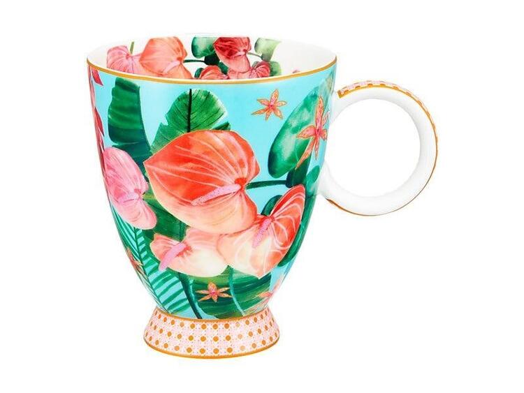 TROPICANA MUG C/PIEDE 300ML BLU GB 