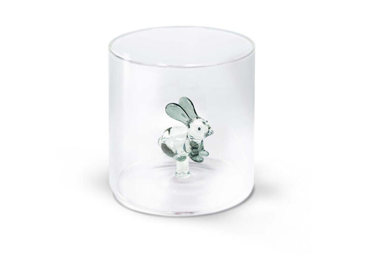 BICCH.VETRO BOROS.CC.250 CONIGLIO 