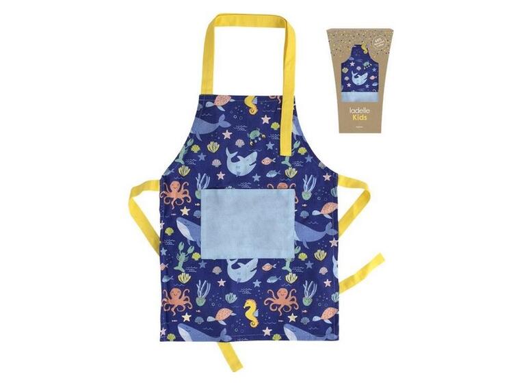 OCEAN RECYCLED COTTON APRON 