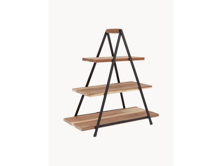 GATHER ACACIA 3 TIER SERVING TOWER 